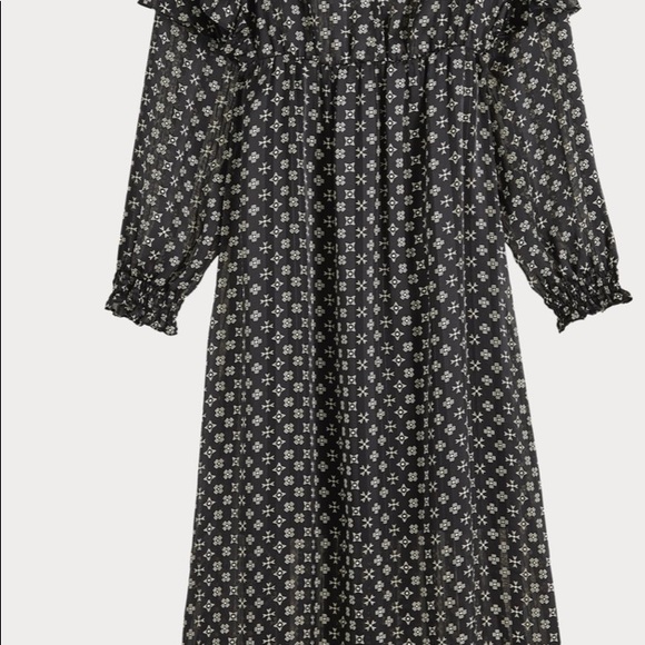 Scotch and Soda black and white maxi dress Size Medium - Picture 5 of 15